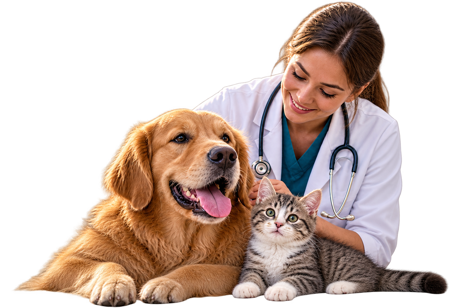 Veterinary team providing compassionate pet care at South Delta Animal Hospital in Delta BC